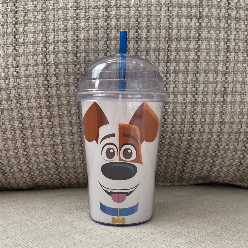 Universal Blue and Brown Tumbler with Max Design